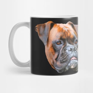 Nice picture of a dog's head - Germany boxer dog Mug